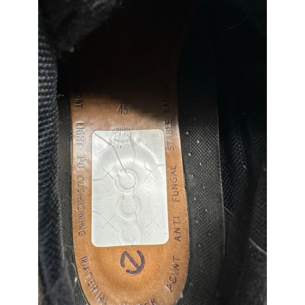 ECCO Track II Low Gore-Tex Brown Leather Hiking Shoes Men EU 45 US 11-11.5